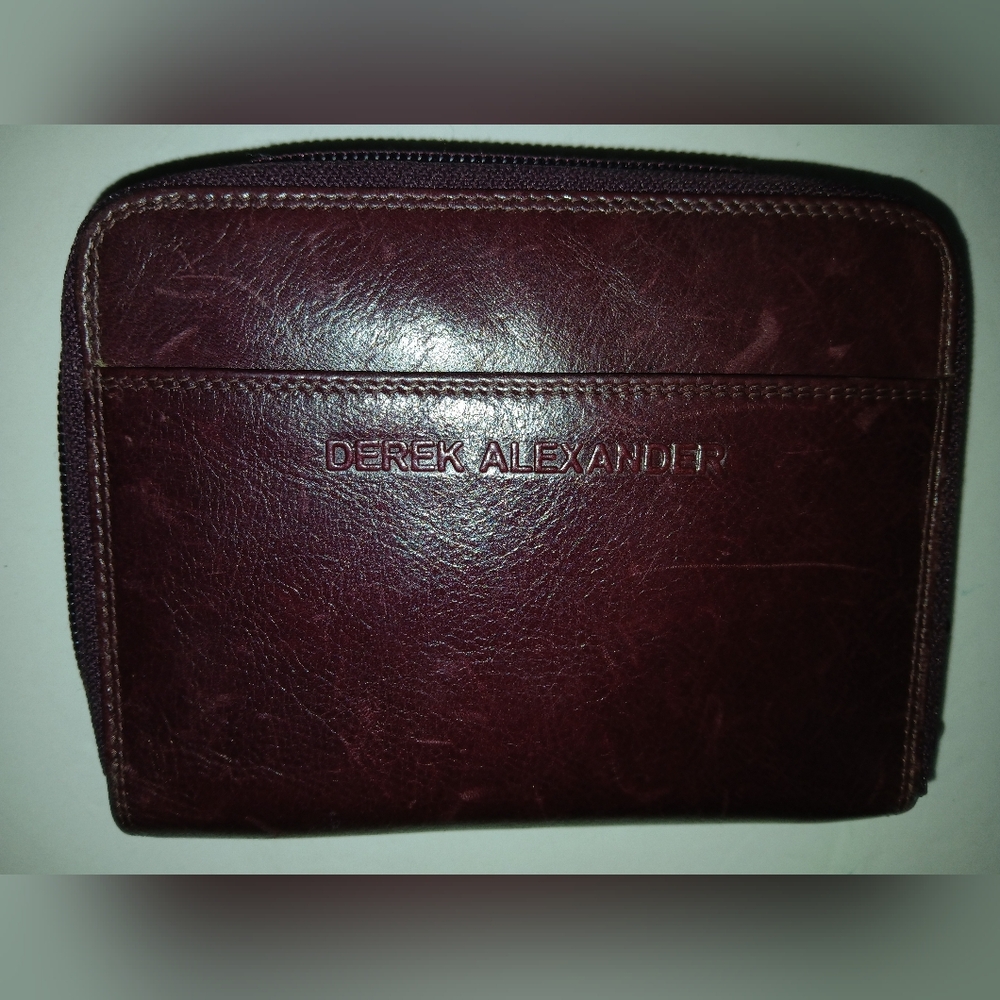 Derek Alexander Double Zipper Wallet